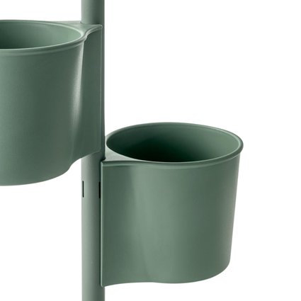 Porta Vasos Hevea cor Verde | Pedrali