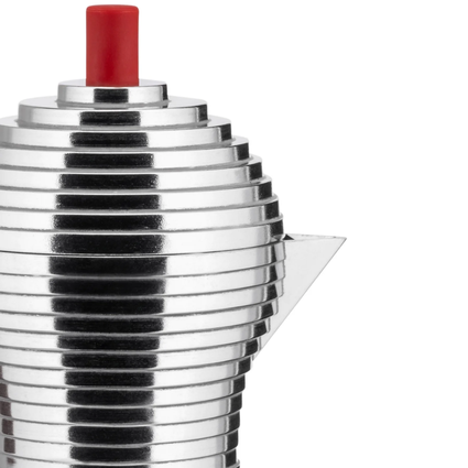 Cafeteira Pulcina MDL02/6 R cor Vermelha | Alessi