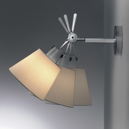 Luminária Tolomeo Wall 18Ø cúp. Seda | Artemide