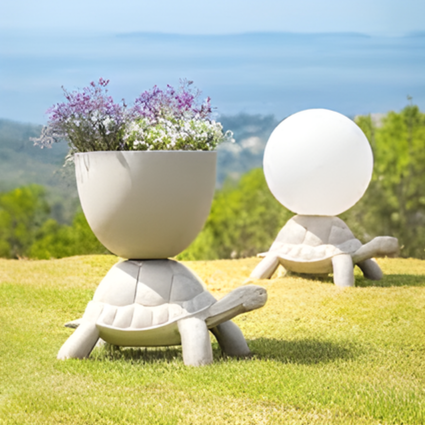  Turtle Carry Planter and Champagne  | Qeeboo
