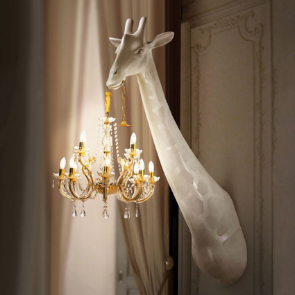Luminária Giraffe in Love Wall | Qeeboo