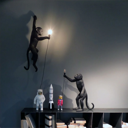 Luminaria de Parede Monkey Hanging | Seletti