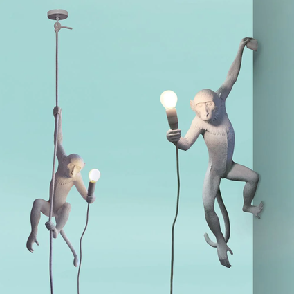 Luminaria de Parede Monkey Hanging | Seletti