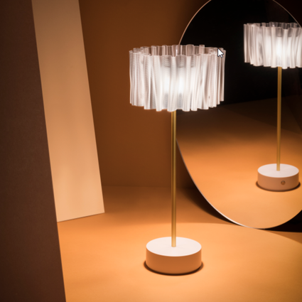 Luminária de Mesa Accordeón white | Slamp 