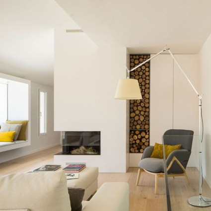 Luminária Tolomeo Mega Alumínio cúp. Pergaminho 36Ø | Artemide