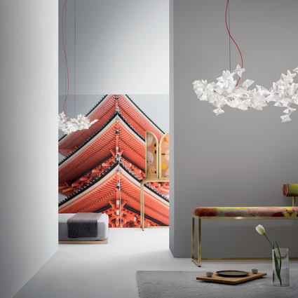 Luminária Hanami prisma | Slamp