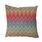 Almofada Decorativa Estampa Chevron Rainbow Colorido 45 x 45 cm