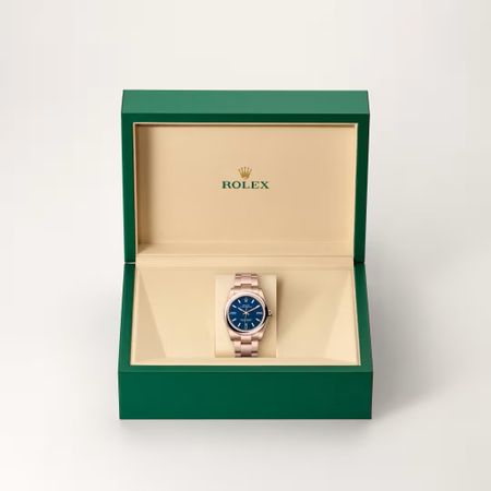 Oyster Perpetual | Oyster, 34 mm, ouro Everose