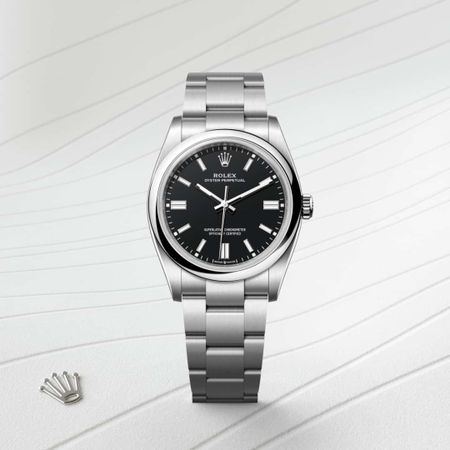 Oyster Perpetual | Oyster, 36 mm, aço Oystersteel