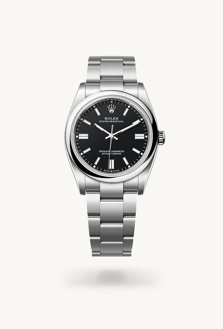Oyster Perpetual | Oyster, 36 mm, aço Oystersteel