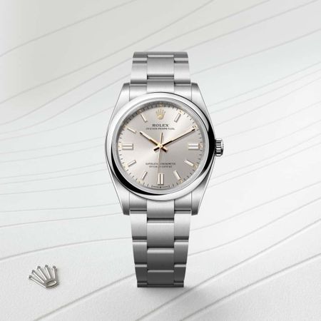 Oyster Perpetual | Oyster, 36 mm, aço Oystersteel