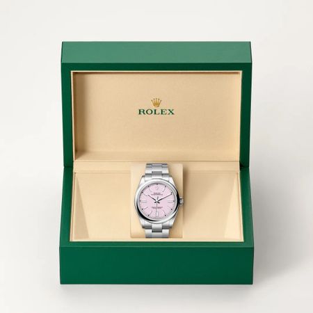 Oyster Perpetual | Oyster, 41 mm, aço Oystersteel