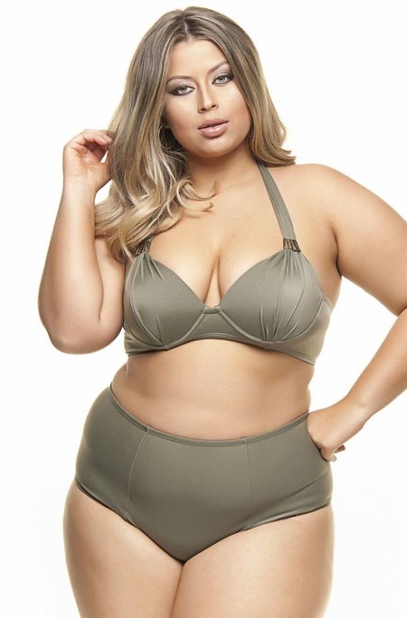 Sutiã Plus Size Drapeado, Arco, Bojo, Amarrado, Cedro