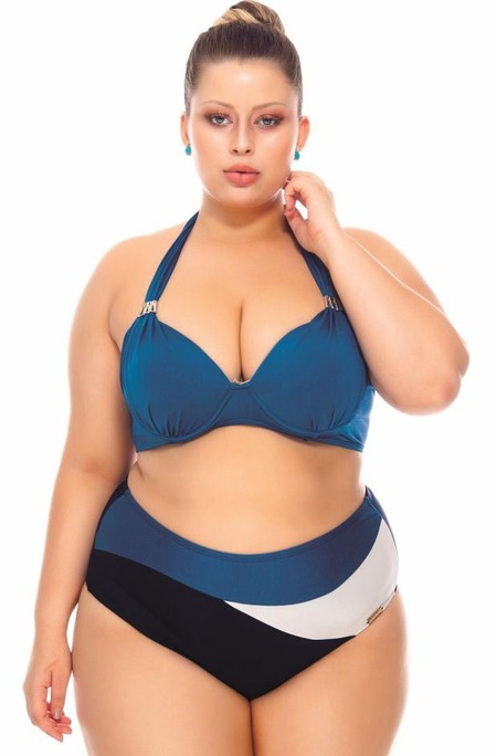 Sutiã Plus Size Drapeado, Arco, Bojo, Amarrado, Galáxia