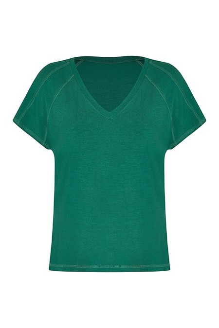 T-Shirt Tresse Verde