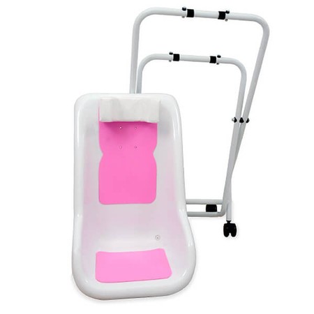 Cadeira de Banho Higiênica Enxuta Infantil Vanzetti Alumínio Dobrável