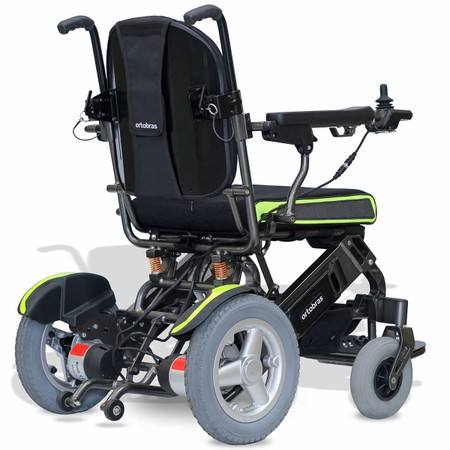Cadeira de Rodas Motorizada Elétrica E20 Ortobras Dobrável Ultra Leve