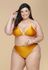 Sutiã Plus Size Cortininha Com Bojo, Damasco E Pérola