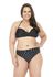 Sutiã Plus Size Bojo, Arco, Franzido Frontal, Poá