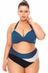 Sutiã Plus Size Drapeado, Arco, Bojo, Amarrado, Galáxia