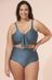Sutiã Plus Size Corpete Com Laço Frontal, Galáxia
