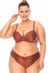 Calcinha Plus Size Drapeada Cobre