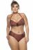 Sutiã Plus Size Bojo, Arco, Detalhe Drapeado, Cobre