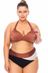 Sutiã Plus Size Drapeado, Arco, Bojo, Amarrado, Cobre