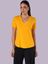 Blusa com Manga e Decote V Favo de Mel