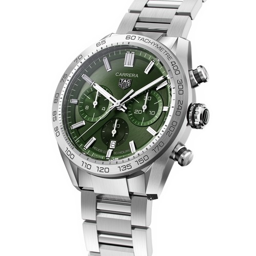 TAG Heuer Carrera Calibre Heuer 02 Autom tico Masculino Verde A o