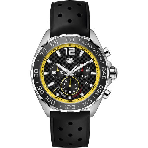 TAG Heuer Formula 1 Calibre Quartz Masculino Preto Borracha