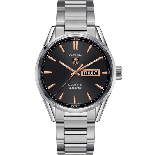 TAG Heuer Carrera Calibre 5 Autom tico Masculino Preto A o 3