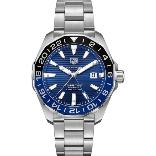 TAG Heuer Aquaracer Calibre 5 Autom tico Masculino Azul A o 3