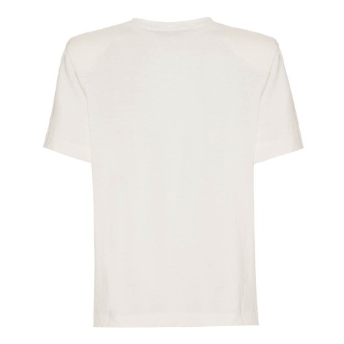 T-shirt com Ombreira Off White - Grace