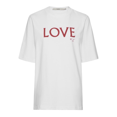 T-shirt Branca - LOVE