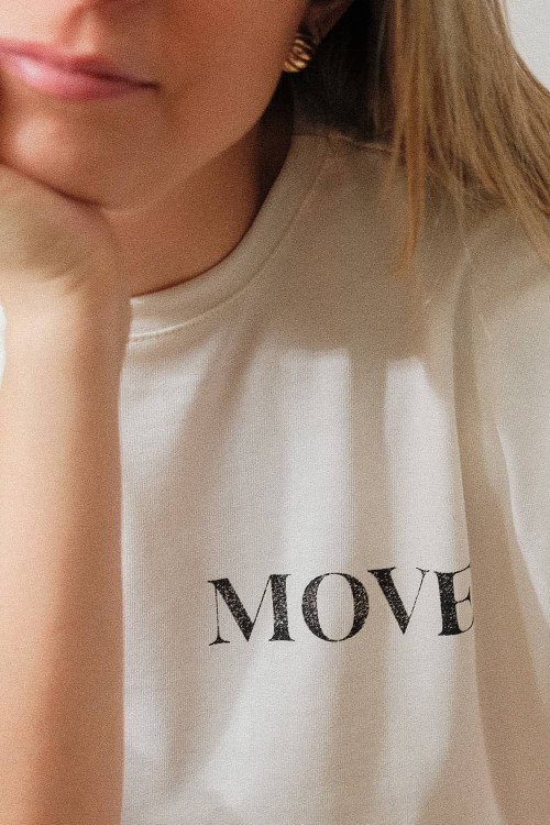 T-shirt Off White - MOVE