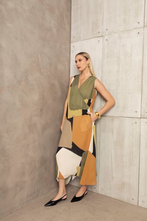 VESTIDO ESTAMPA EXCLUSIVA PRISMA