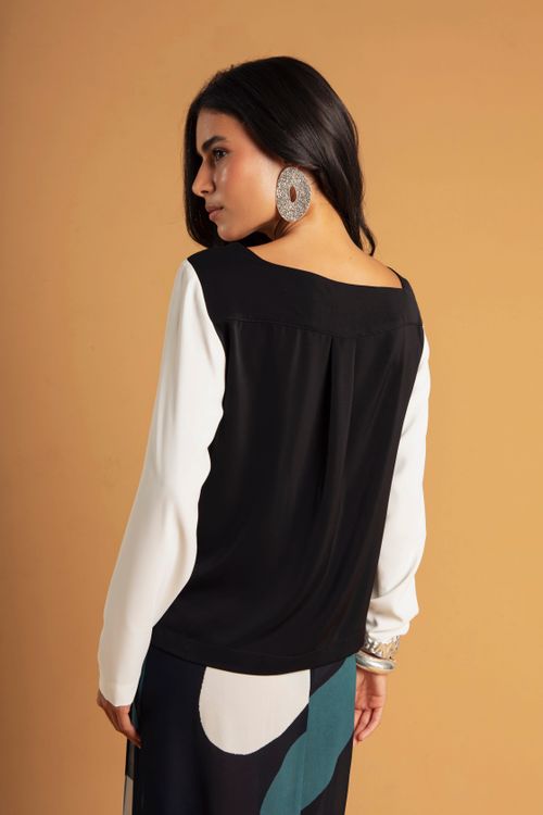 BLUSA ESTAMPA GEOMETRICO