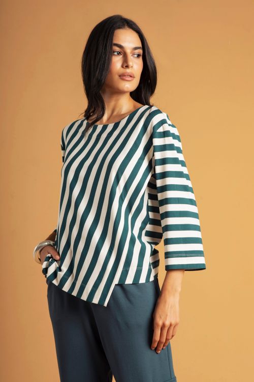 BLUSA MALHA STRIPE