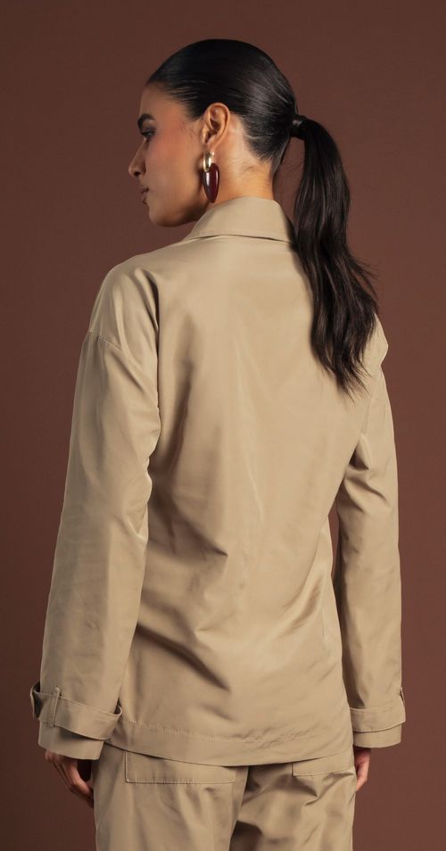 BLUSA POLO MEMORY CAQUI
