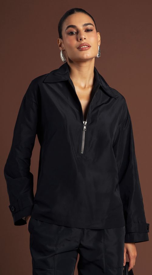 BLUSA POLO MEMORY PRETO