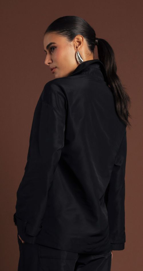 BLUSA POLO MEMORY PRETO