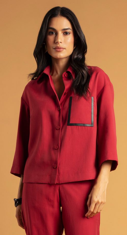 CAMISA VIVOS COURO CHILLI PEPPER