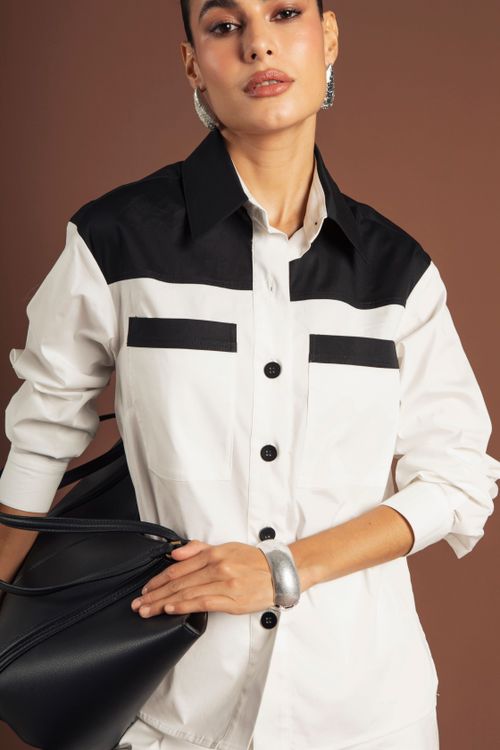 CAMISA BICOLOR