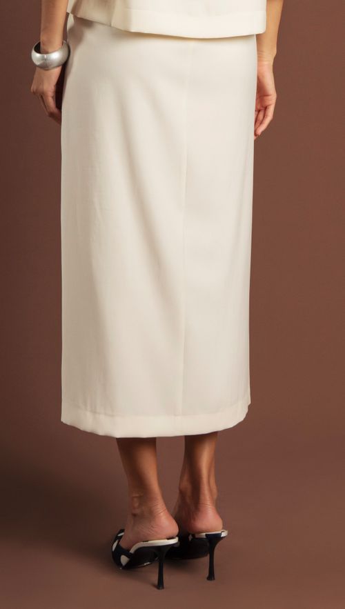 SAIA DOBRADURA OFF WHITE