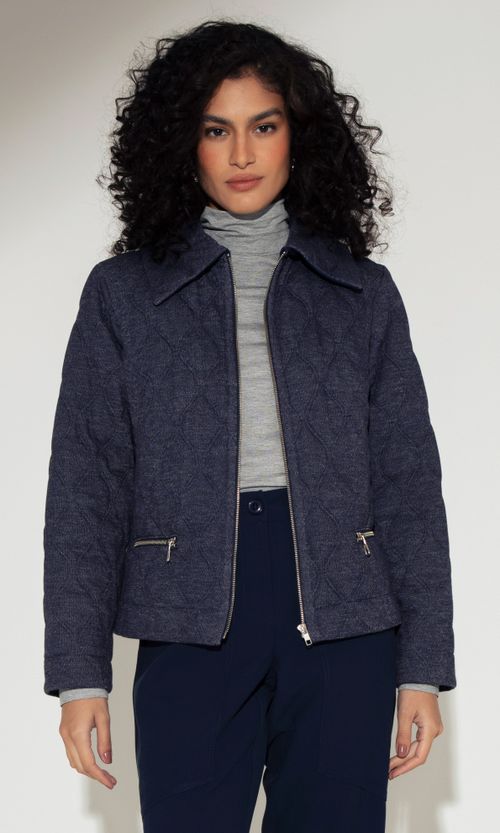 JAQUETA MATELASSE JEANS