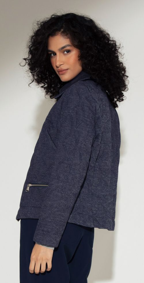 JAQUETA MATELASSE JEANS