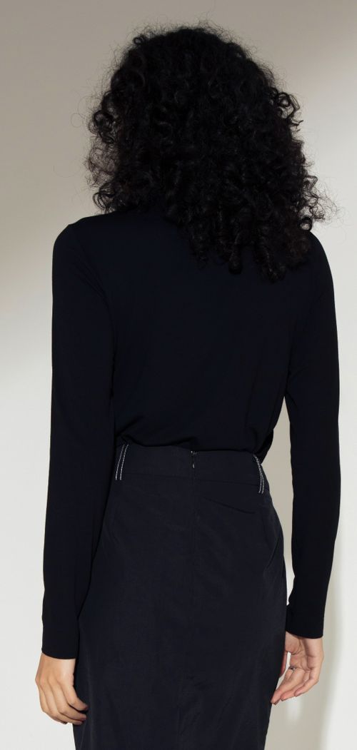 BLUSA MALHA SLIN PRETO