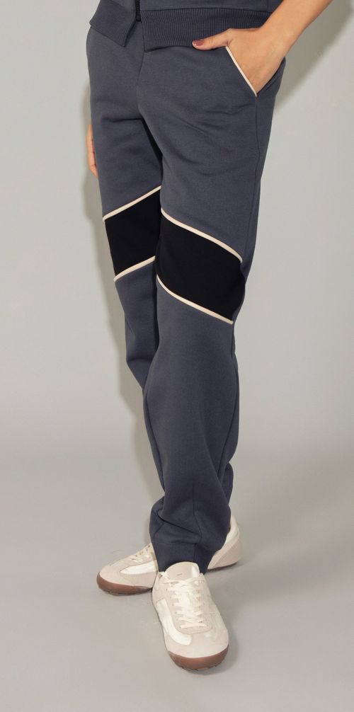 CALÇA MOLETINHO TRICOLOR