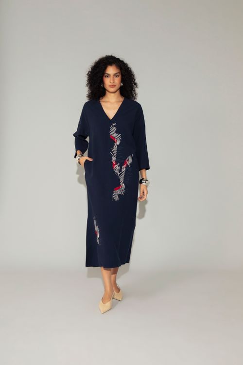 VESTIDO BORDADO